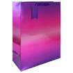 Picture of PINK METALLIC GIFT BAG